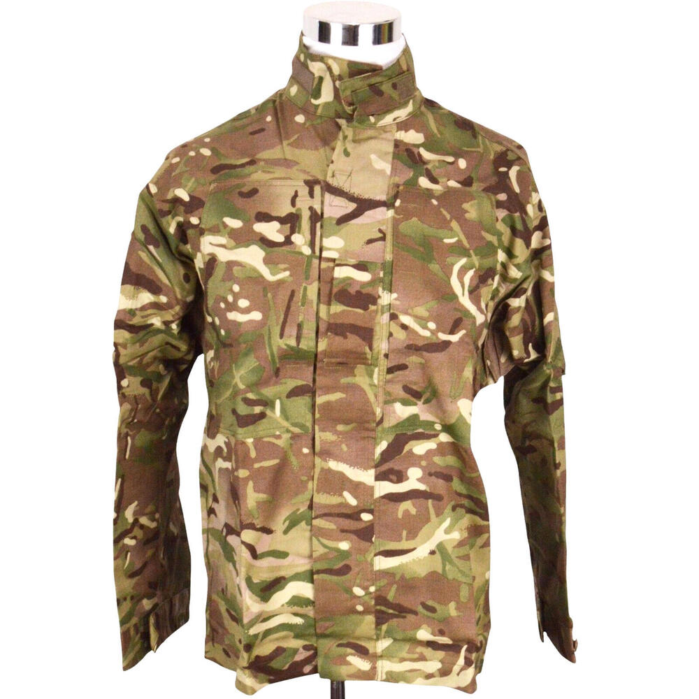 NEW British Army Issue Military MTP Combat Jacket 170/104 L Camo Warm Weather